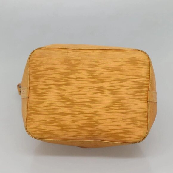 LOUIS VUITTON Epi Petit Noe Shoulder Bag Yellow M44109 LV Auth 130203 - Picture 7 of 16